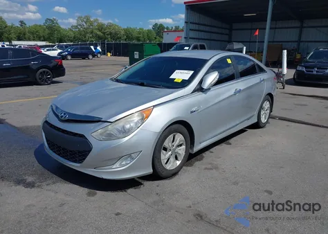 2013 Hyundai Sonata Hybrid из США, поврежденный, VIN KMHEC4A4XDA085236